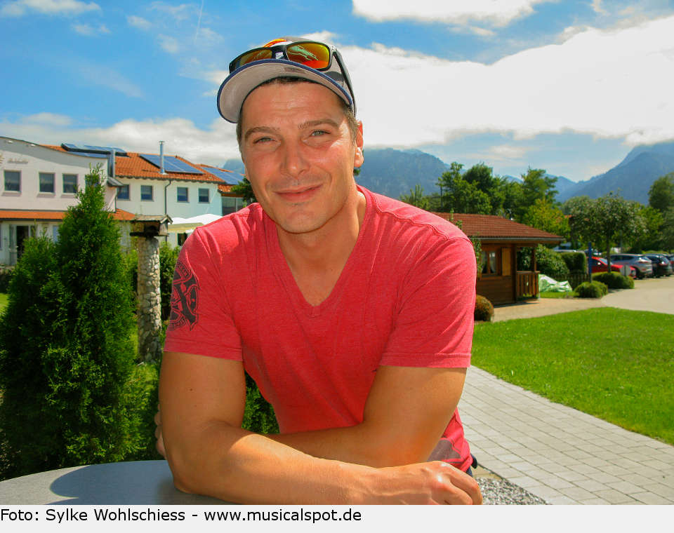 Füssen am Forggensee: Ein wahrhaft königliches Ambiente für das Interview mit einem König(sdarsteller). ammann jan 03